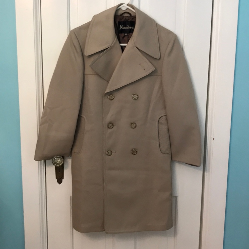 Men’s button front coat